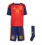 Spania Dani Olmo #10 Replika Hjemmedrakt Barn VM 2026 Kortermet (+ bukser)