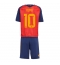 Spania Dani Olmo #10 Replika Hjemmedrakt Barn VM 2026 Kortermet (+ bukser)