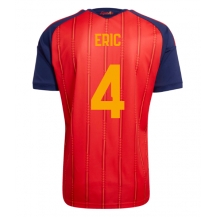 Spania Eric Garcia #4 Replika Hjemmedrakt VM 2026 Kortermet