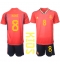 Spania Koke #8 Replika Hjemmedrakt Barn VM 2022 Kortermet (+ bukser)