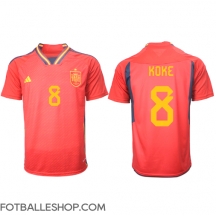 Spania Koke #8 Replika Hjemmedrakt VM 2022 Kortermet