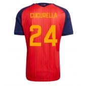 Spania Marc Cucurella #24 Replika Hjemmedrakt VM 2026 Kortermet