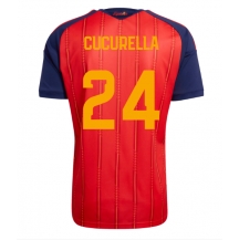 Spania Marc Cucurella #24 Replika Hjemmedrakt VM 2026 Kortermet