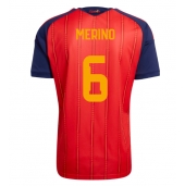 Spania Mikel Merino #6 Replika Hjemmedrakt VM 2026 Kortermet
