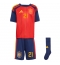 Spania Mikel Oyarzabal #21 Replika Hjemmedrakt Barn VM 2026 Kortermet (+ bukser)