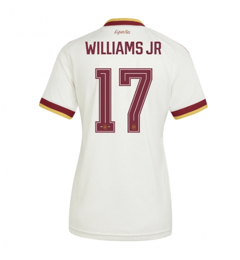 Spania Nico Williams #17 Replika Bortedrakt Dame VM 2026 Kortermet Spania Nico Williams #17 Replika Bortedrakt Dame VM 2026 Kortermet