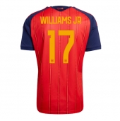 Spania Nico Williams #17 Replika Hjemmedrakt VM 2026 Kortermet