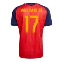 Spania Nico Williams #17 Replika Hjemmedrakt VM 2026 Kortermet