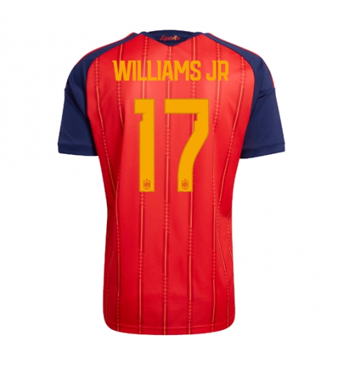Spania Nico Williams #17 Replika Hjemmedrakt VM 2026 Kortermet Spania Nico Williams #17 Replika Hjemmedrakt VM 2026 Kortermet