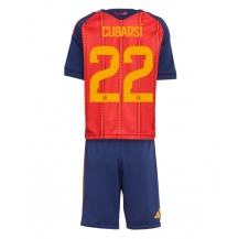 Spania Pau Cubarsi #22 Replika Hjemmedrakt Barn VM 2026 Kortermet (+ bukser)