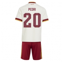 Spania Pedri Gonzalez #20 Replika Bortedrakt Barn VM 2026 Kortermet (+ bukser)