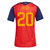 Spania Pedri Gonzalez #20 Replika Hjemmedrakt Dame VM 2026 Kortermet