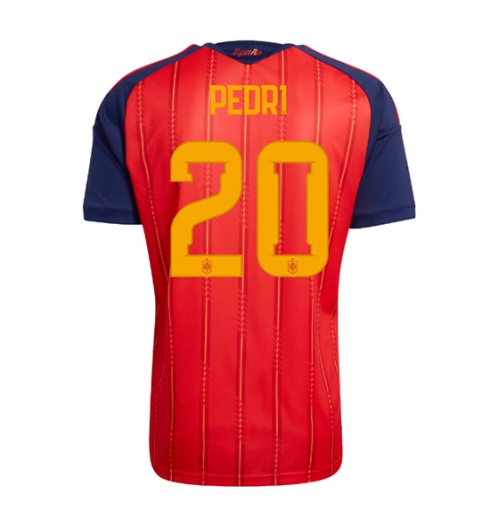 Spania Pedri Gonzalez #20 Replika Hjemmedrakt VM 2026 Kortermet Spania Pedri Gonzalez #20 Replika Hjemmedrakt VM 2026 Kortermet