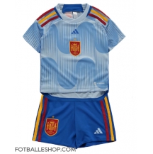 Spania Replika Bortedrakt Barn VM 2022 Kortermet (+ bukser)