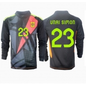 Spania Unai Simon #23 Keeper Replika Bortedrakt EM 2024 Langermet