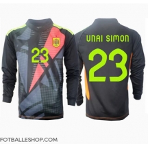 Spania Unai Simon #23 Keeper Replika Bortedrakt EM 2024 Langermet