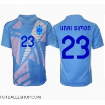 Spania Unai Simon #23 Keeper Replika Hjemmedrakt EM 2024 Kortermet