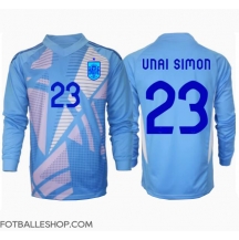 Spania Unai Simon #23 Keeper Replika Hjemmedrakt EM 2024 Langermet