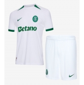 Sporting CP Replika Bortedrakt Barn 2024-25 Kortermet (+ bukser)