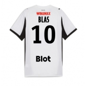Stade Rennais Ludovic Blas #10 Replika Bortedrakt 2025-26 Kortermet