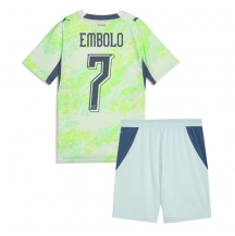 Sveits Breel Embolo #7 Replika Bortedrakt Barn VM 2026 Kortermet (+ bukser)