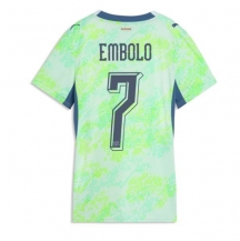 Sveits Breel Embolo #7 Replika Bortedrakt Dame VM 2026 Kortermet