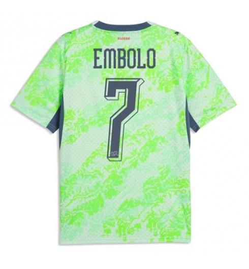 Sveits Breel Embolo #7 Replika Bortedrakt VM 2026 Kortermet Sveits Breel Embolo #7 Replika Bortedrakt VM 2026 Kortermet