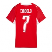 Sveits Breel Embolo #7 Replika Hjemmedrakt Dame VM 2026 Kortermet