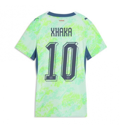 Sveits Granit Xhaka #10 Replika Bortedrakt Dame VM 2026 Kortermet Sveits Granit Xhaka #10 Replika Bortedrakt Dame VM 2026 Kortermet
