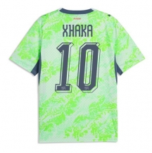 Sveits Granit Xhaka #10 Replika Bortedrakt VM 2026 Kortermet