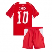 Sveits Granit Xhaka #10 Replika Hjemmedrakt Barn VM 2026 Kortermet (+ bukser)