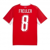 Sveits Remo Freuler #8 Replika Hjemmedrakt VM 2026 Kortermet