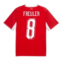 Sveits Remo Freuler #8 Replika Hjemmedrakt VM 2026 Kortermet