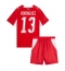 Sveits Ricardo Rodriguez #13 Replika Hjemmedrakt Barn VM 2026 Kortermet (+ bukser)