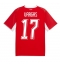 Sveits Ruben Vargas #17 Replika Hjemmedrakt VM 2026 Kortermet Sveits Ruben Vargas #17 Replika Hjemmedrakt VM 2026 Kortermet