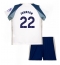 Tottenham Hotspur Brennan Johnson #22 Replika Hjemmedrakt Barn 2025-26 Kortermet (+ bukser)