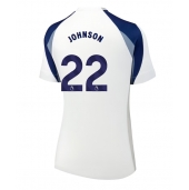 Tottenham Hotspur Brennan Johnson #22 Replika Hjemmedrakt Dame 2025-26 Kortermet