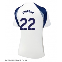 Tottenham Hotspur Brennan Johnson #22 Replika Hjemmedrakt Dame 2025-26 Kortermet