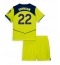 Tottenham Hotspur Brennan Johnson #22 Replika Tredjedrakt Barn 2025-26 Kortermet (+ bukser)