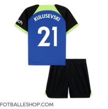 Tottenham Hotspur Dejan Kulusevski #21 Replika Bortedrakt Barn 2022-23 Kortermet (+ bukser)