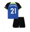 Tottenham Hotspur Dejan Kulusevski #21 Replika Bortedrakt Barn 2022-23 Kortermet (+ bukser)