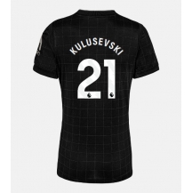 Tottenham Hotspur Dejan Kulusevski #21 Replika Bortedrakt Dame 2025-26 Kortermet