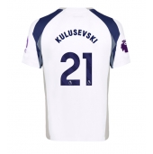 Tottenham Hotspur Dejan Kulusevski #21 Replika Hjemmedrakt 2025-26 Kortermet