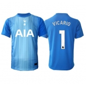Tottenham Hotspur Guglielmo Vicario #1 Keeper Replika Bortedrakt 2025-26 Kortermet