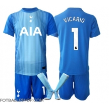Tottenham Hotspur Guglielmo Vicario #1 Keeper Replika Bortedrakt Barn 2025-26 Kortermet (+ bukser)