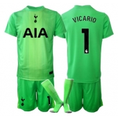 Tottenham Hotspur Guglielmo Vicario #1 Keeper Replika Hjemmedrakt Barn 2025-26 Kortermet (+ bukser)