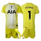 Tottenham Hotspur Guglielmo Vicario #1 Keeper Replika Tredjedrakt Barn 2025-26 Kortermet (+ bukser)