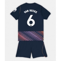 Tottenham Hotspur Jan Paul van Hecke #6 Replika Bortedrakt Barn 2026-27 Kortermet (+ bukser)