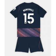 Tottenham Hotspur Lucas Bergvall #15 Replika Bortedrakt Barn 2026-27 Kortermet (+ bukser)