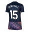 Tottenham Hotspur Lucas Bergvall #15 Replika Bortedrakt Dame 2026-27 Kortermet